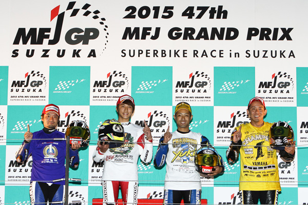 2015年各クラス全日本チャンピオン