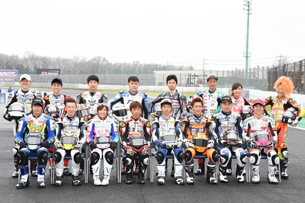 J-GP3年間参戦ライダー集合撮影